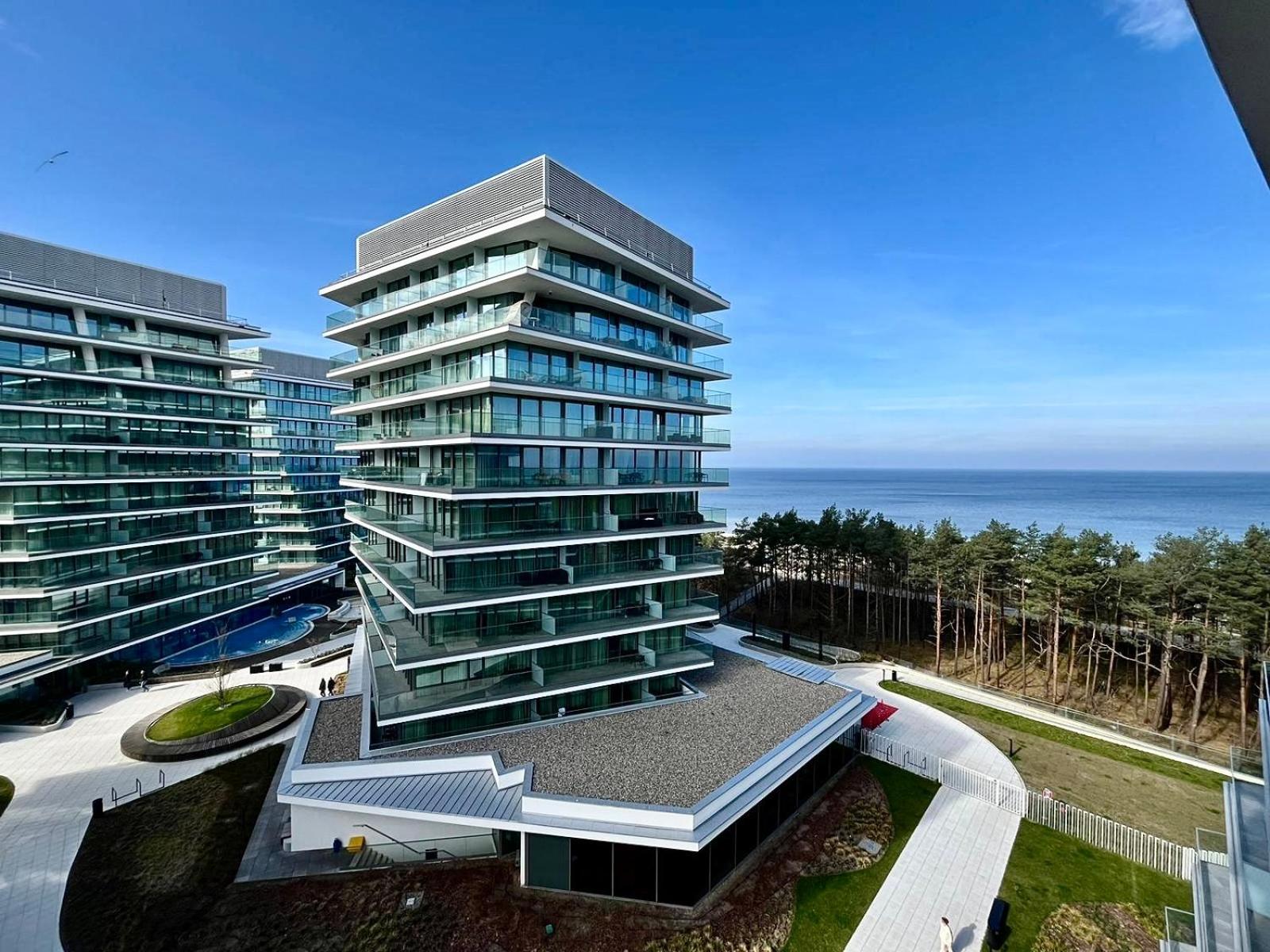 Apartamento Blue Reef 6Th Floor Sea View Miedzyzdroje Exterior foto